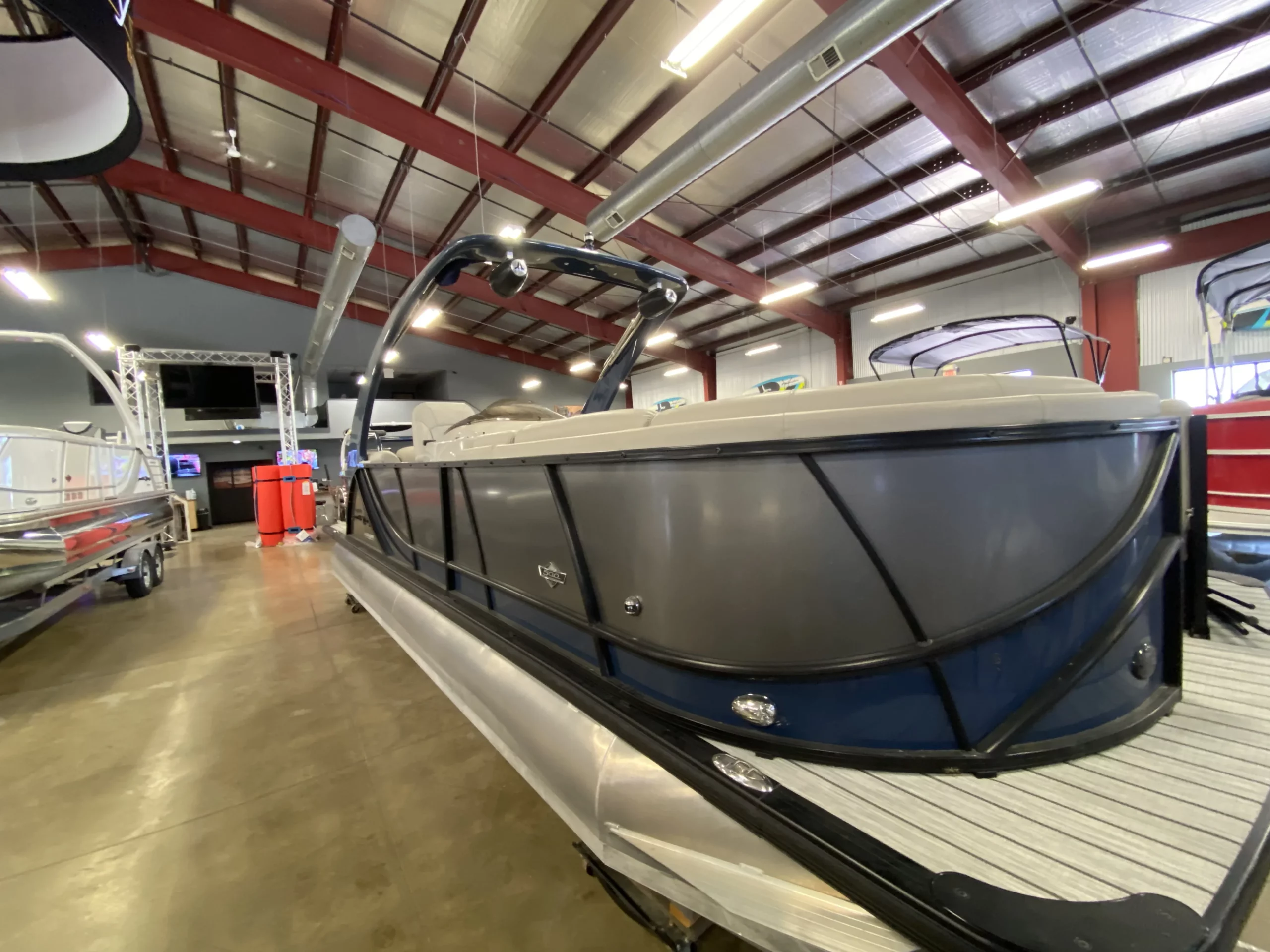 2018 -South-Bay-Pontoon-Boat-For-Sale-Valley-Marine-Blue