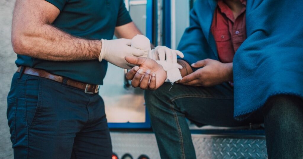 First aid boating